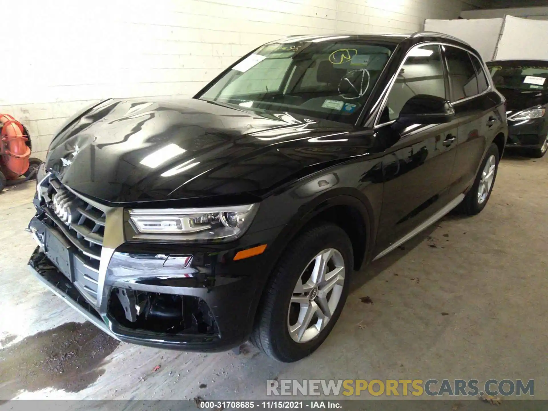 2 Photograph of a damaged car WA1ANAFY0K2042193 AUDI Q5 2019