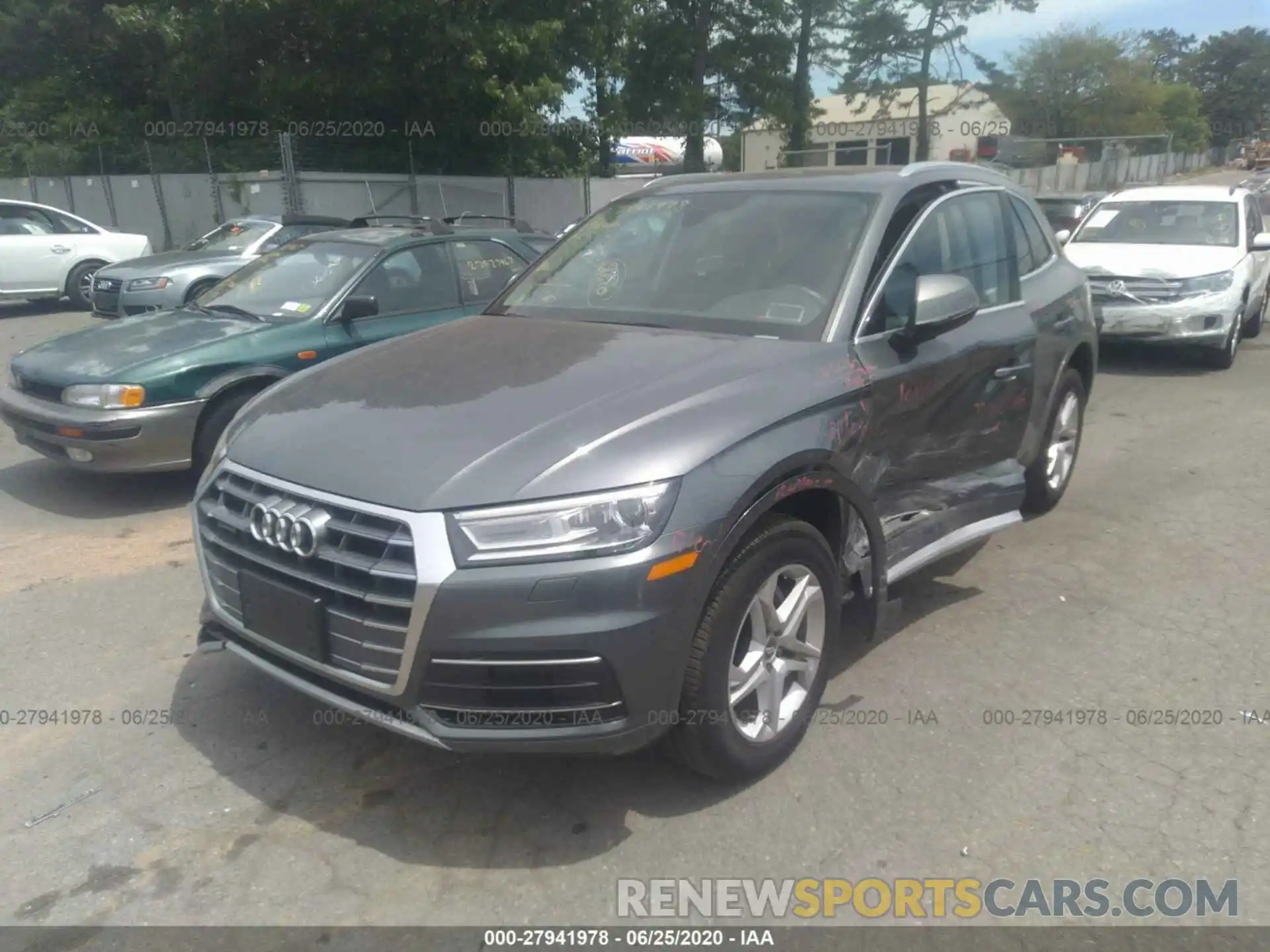 6 Фотография поврежденного автомобиля WA1ANAFY0K2052867 AUDI Q5 2019