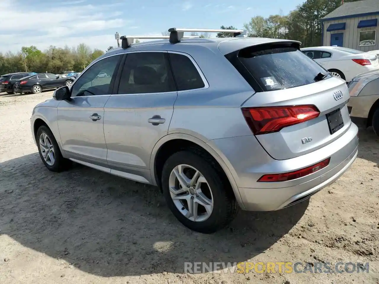 2 Фотография поврежденного автомобиля WA1ANAFY0K2074450 AUDI Q5 2019