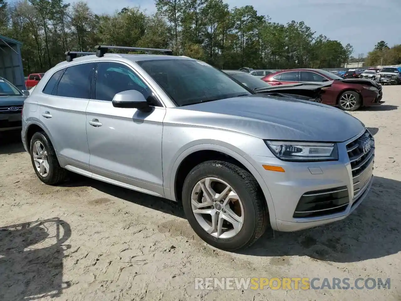 4 Photograph of a damaged car WA1ANAFY0K2074450 AUDI Q5 2019