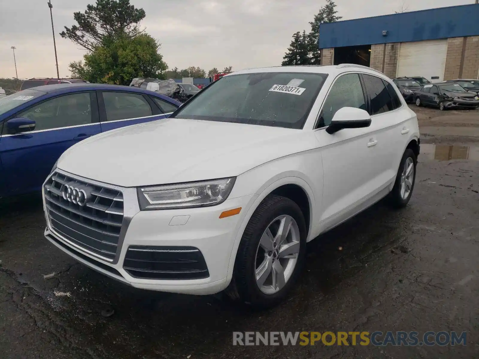 2 Photograph of a damaged car WA1ANAFY0K2074898 AUDI Q5 2019