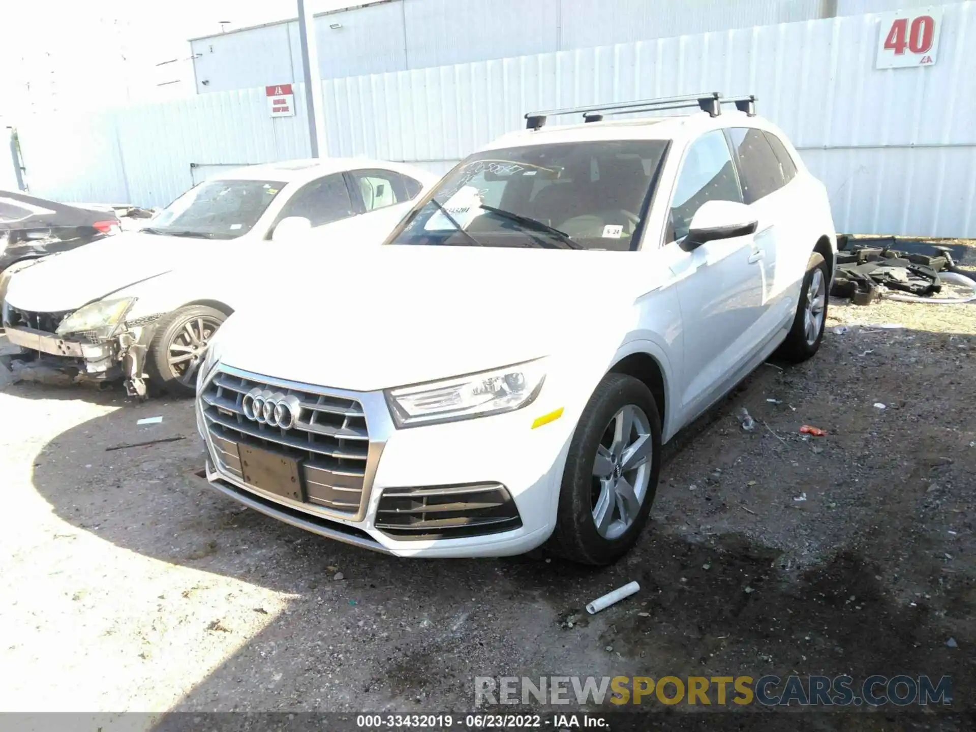 2 Photograph of a damaged car WA1ANAFY0K2086467 AUDI Q5 2019