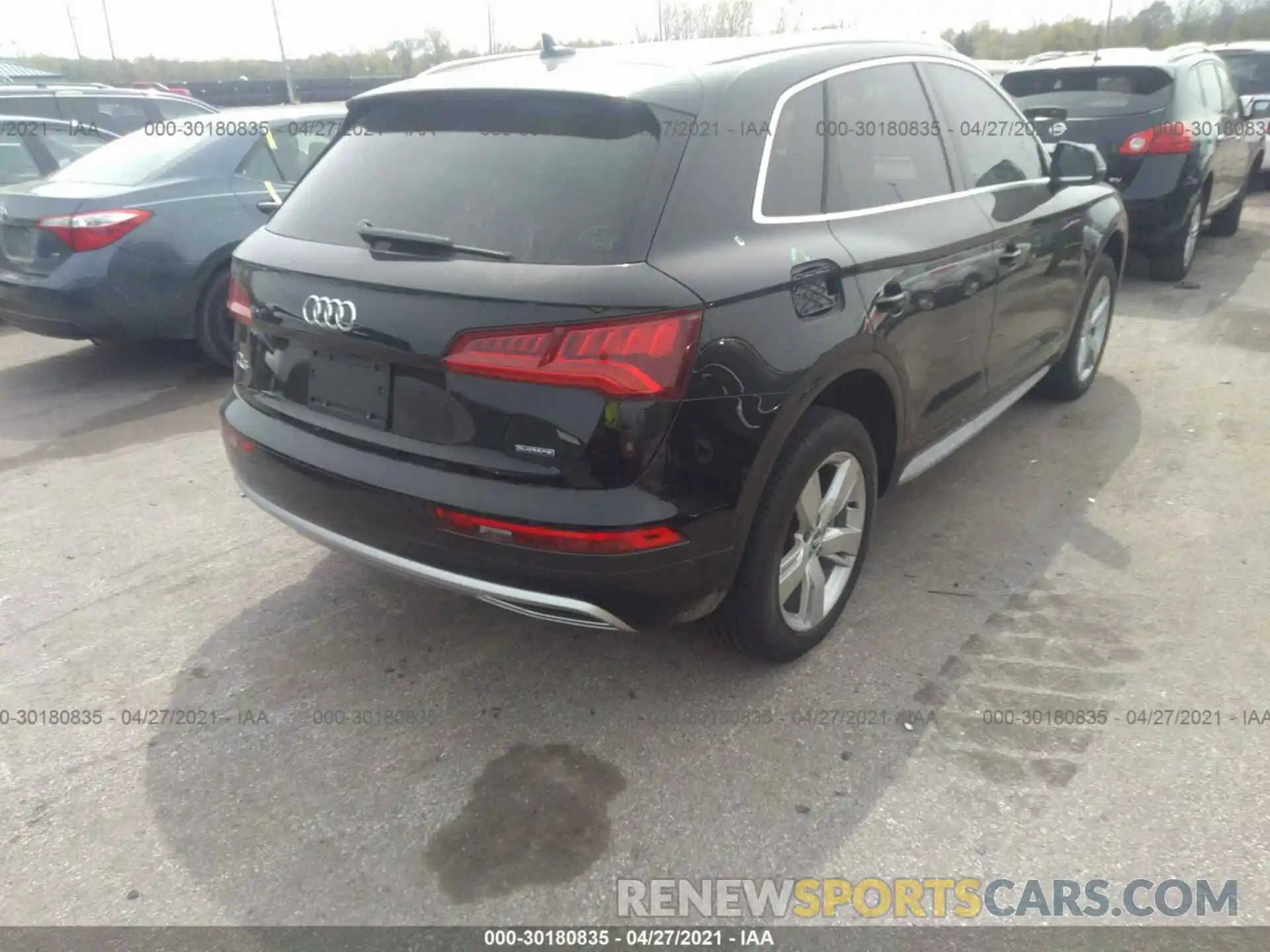 4 Photograph of a damaged car WA1ANAFY0K2086999 AUDI Q5 2019