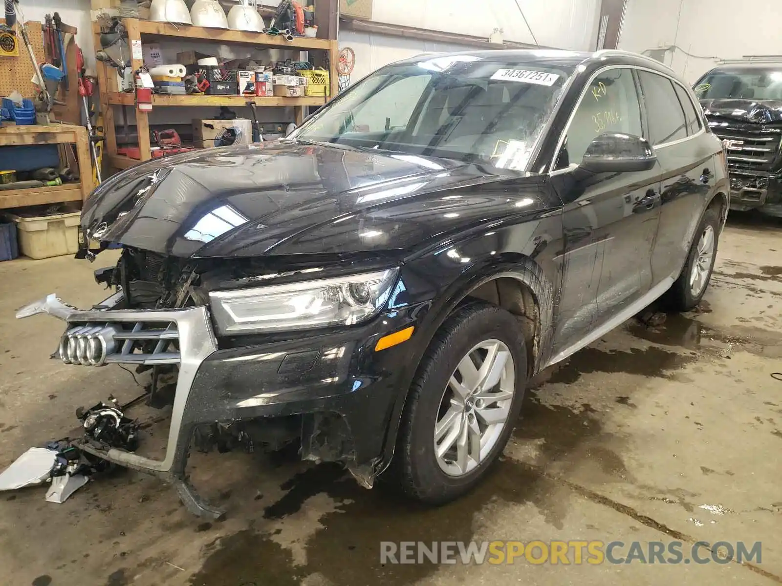 2 Photograph of a damaged car WA1ANAFY0K2090941 AUDI Q5 2019