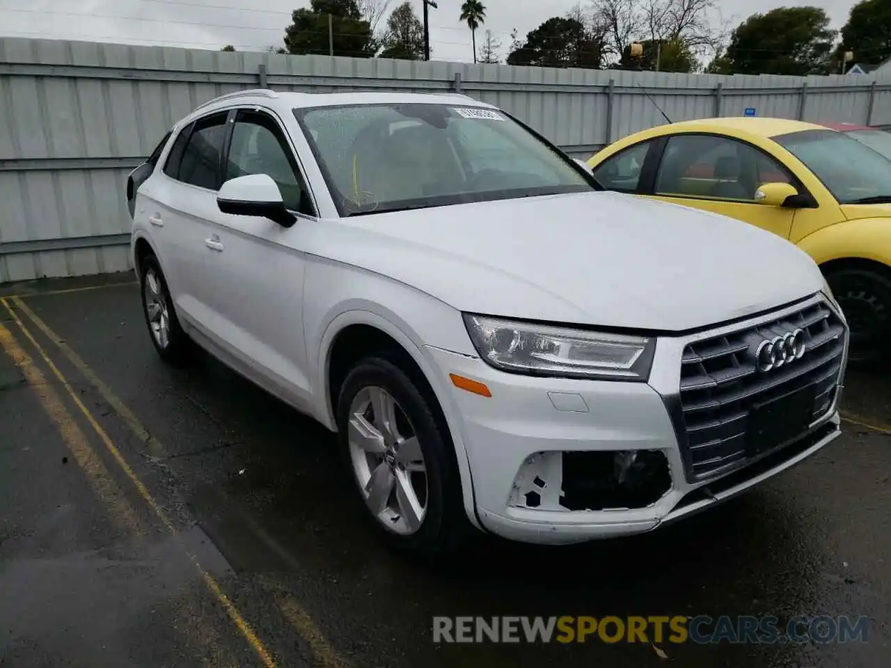 1 Photograph of a damaged car WA1ANAFY0K2108614 AUDI Q5 2019