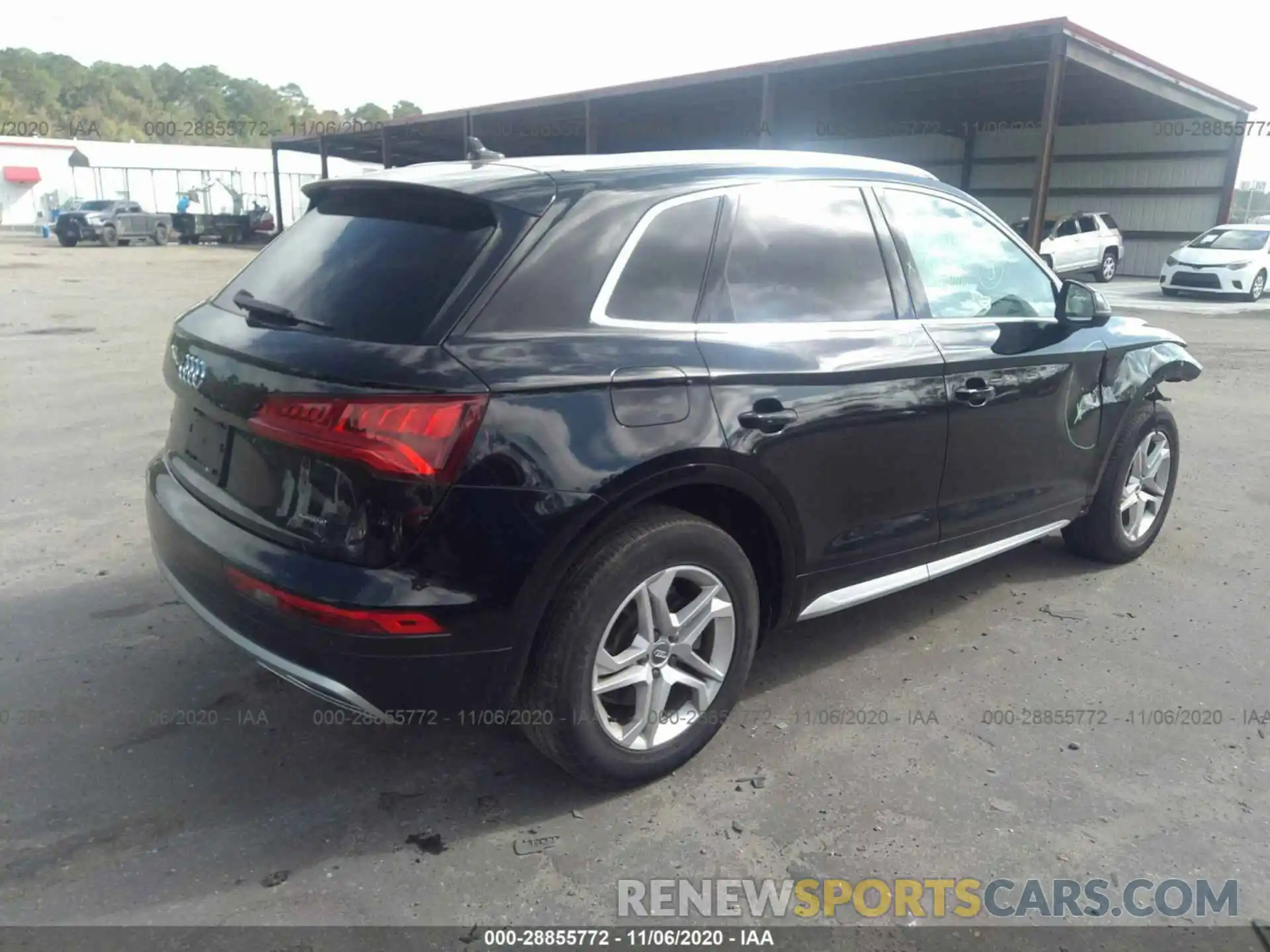 4 Photograph of a damaged car WA1ANAFY0K2110914 AUDI Q5 2019