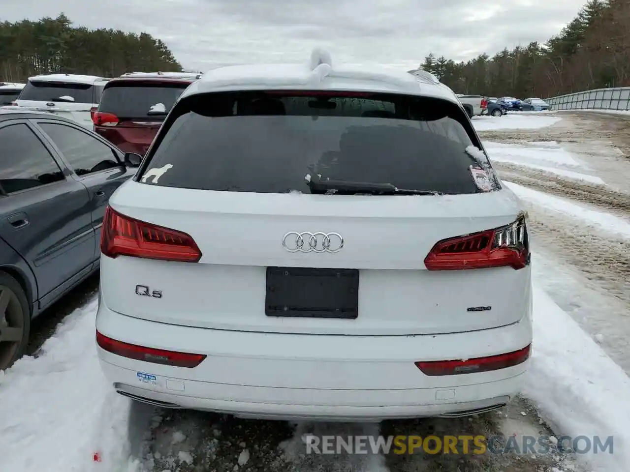 6 Photograph of a damaged car WA1ANAFY0K2130080 AUDI Q5 2019