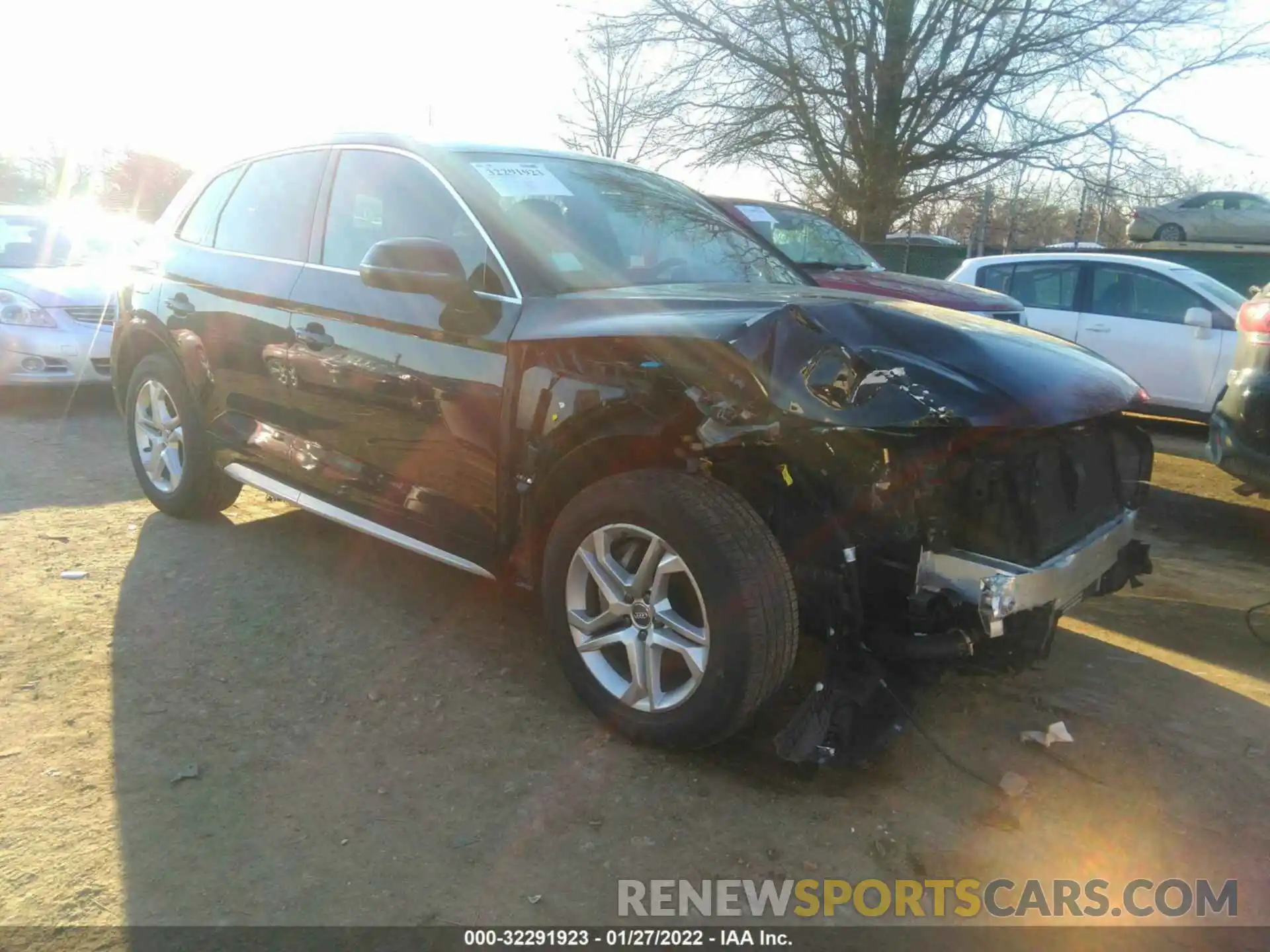 1 Photograph of a damaged car WA1ANAFY0K2133254 AUDI Q5 2019