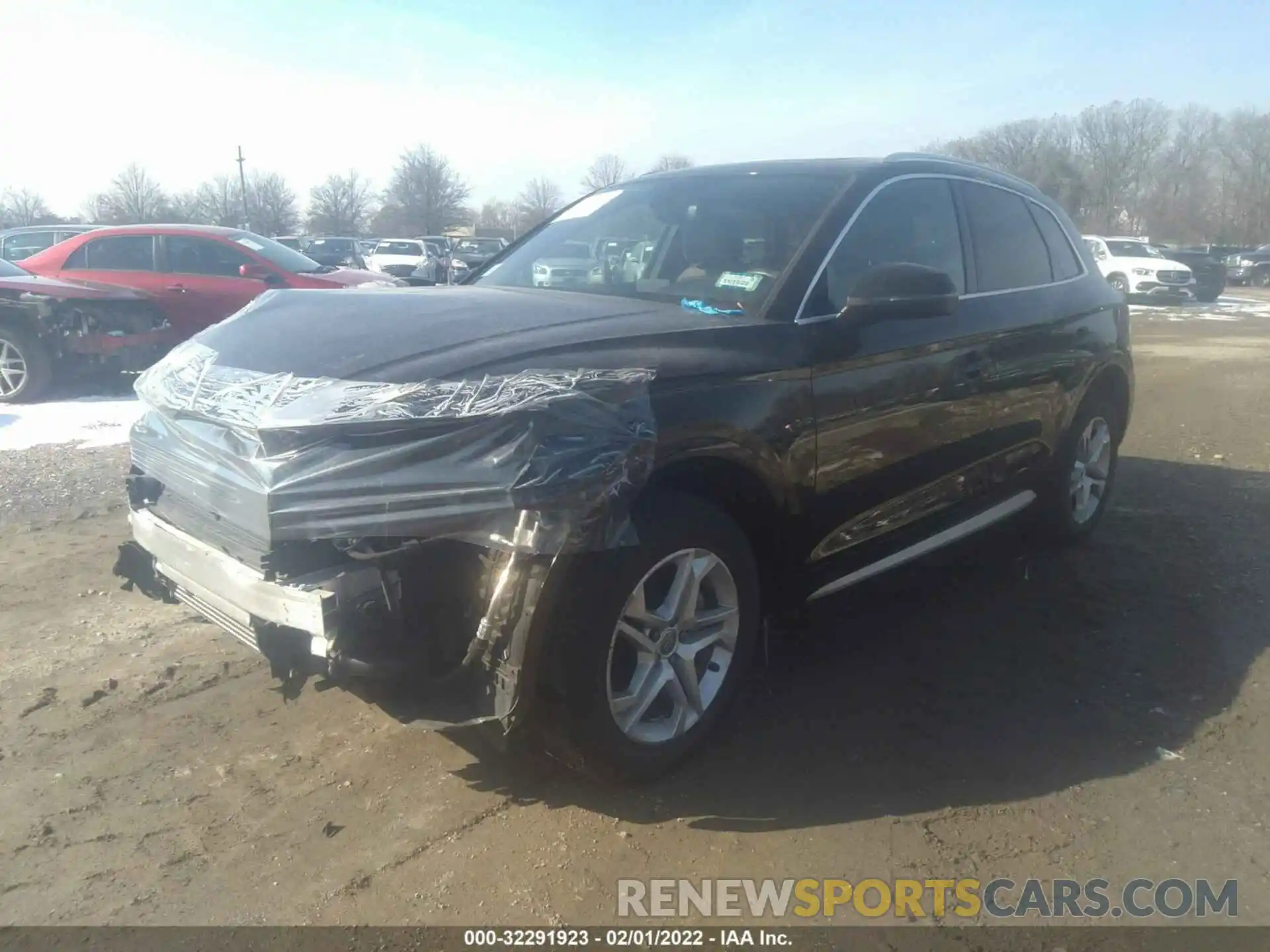 2 Фотография поврежденного автомобиля WA1ANAFY0K2133254 AUDI Q5 2019