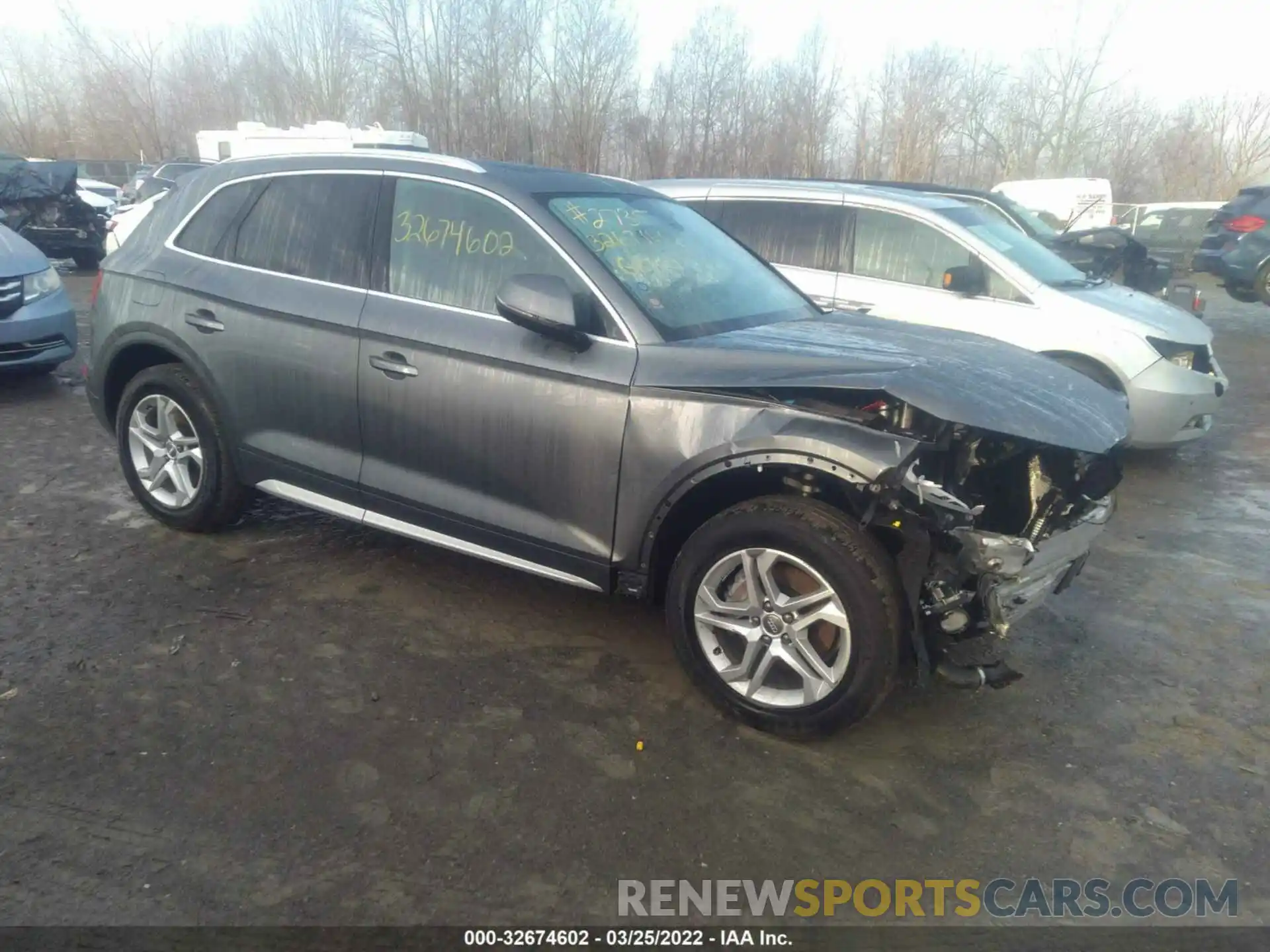 1 Фотография поврежденного автомобиля WA1ANAFY0K2137711 AUDI Q5 2019