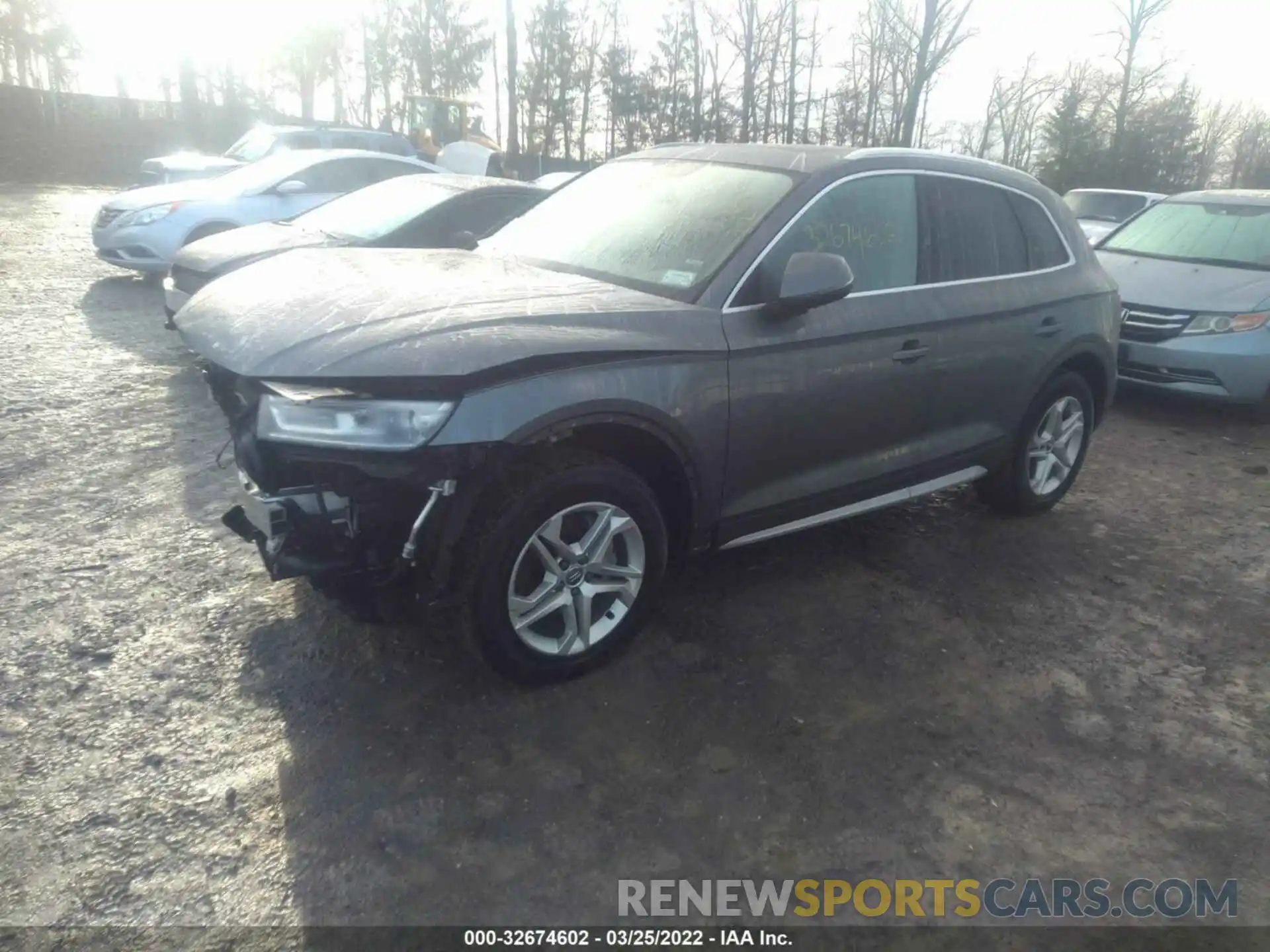 2 Фотография поврежденного автомобиля WA1ANAFY0K2137711 AUDI Q5 2019