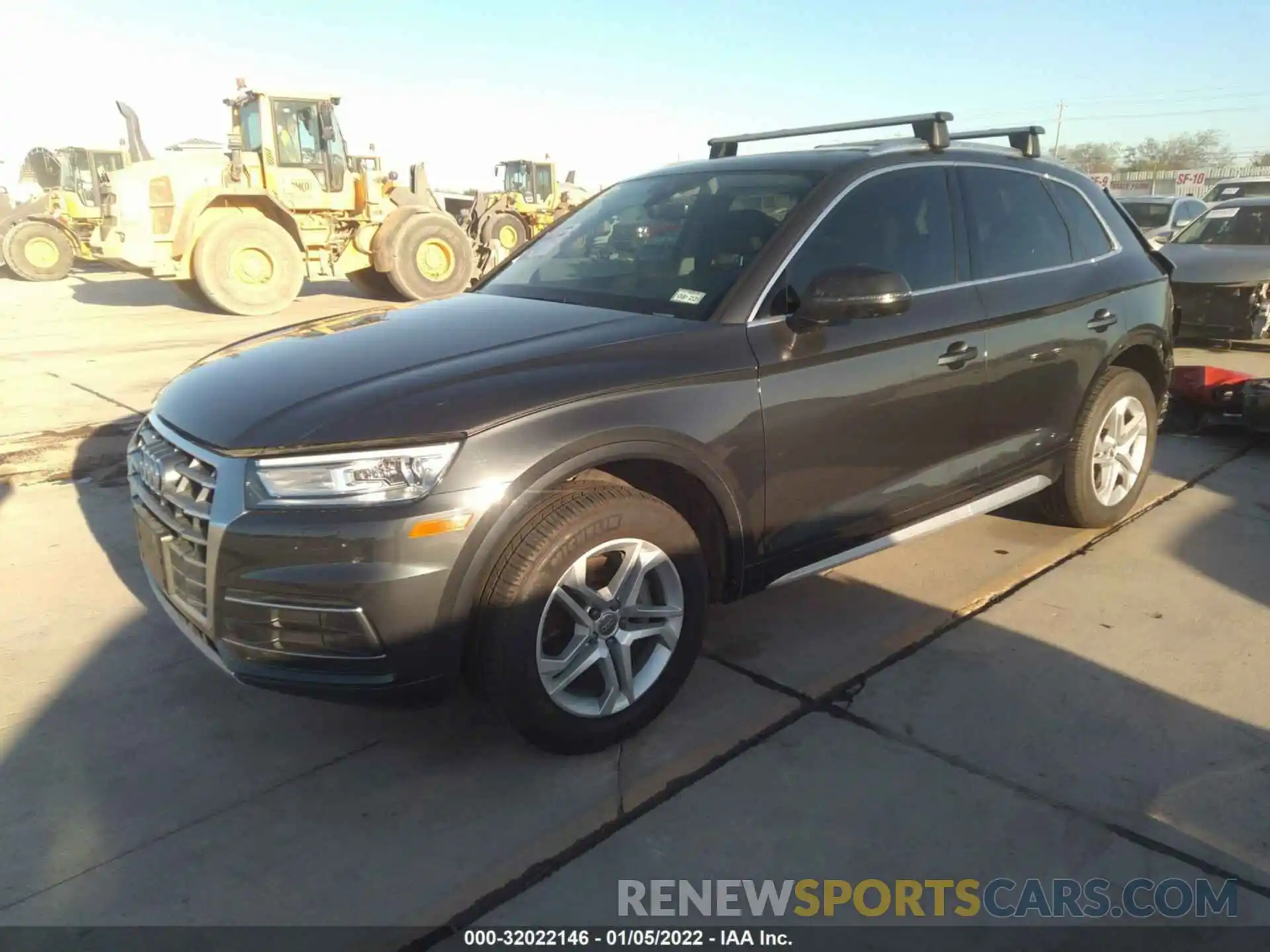 2 Photograph of a damaged car WA1ANAFY1K2023488 AUDI Q5 2019