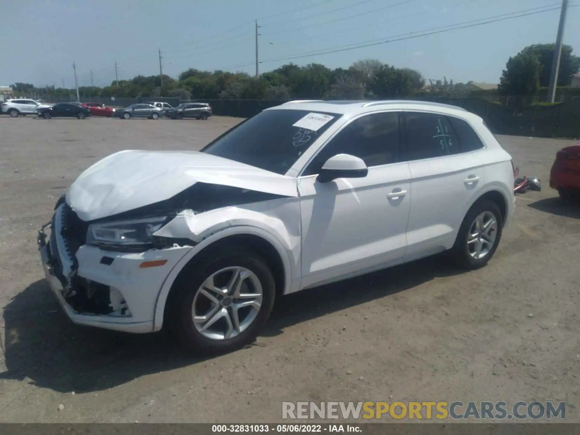 2 Photograph of a damaged car WA1ANAFY1K2055101 AUDI Q5 2019