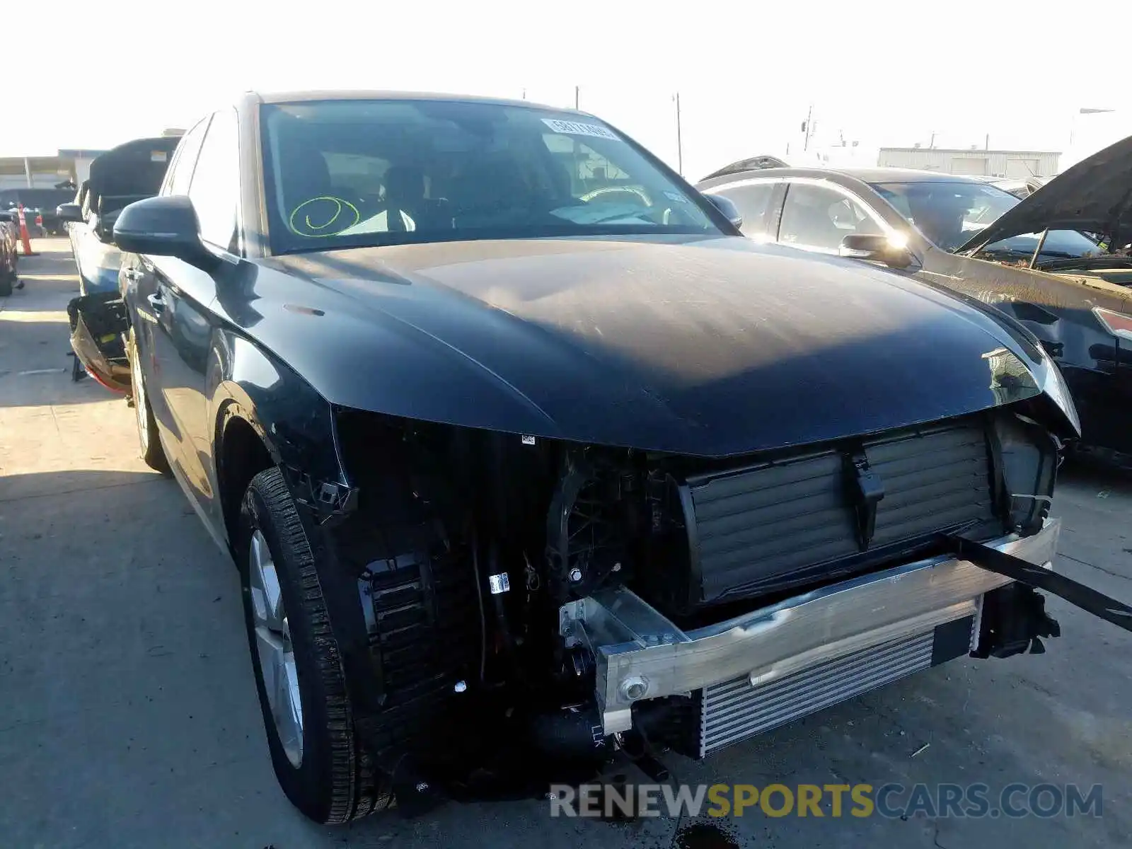 1 Photograph of a damaged car WA1ANAFY1K2056751 AUDI Q5 2019