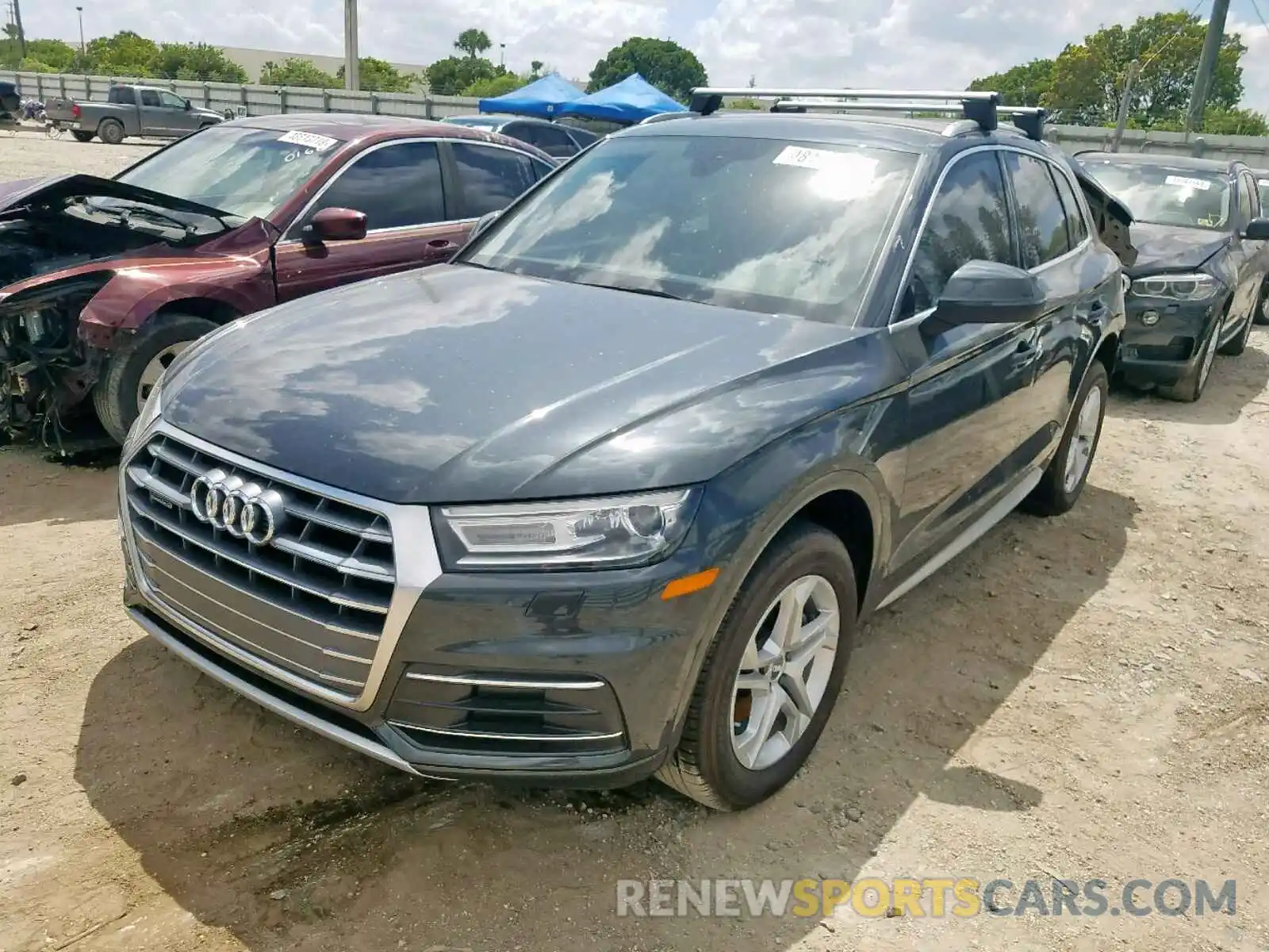 2 Photograph of a damaged car WA1ANAFY1K2057530 AUDI Q5 2019