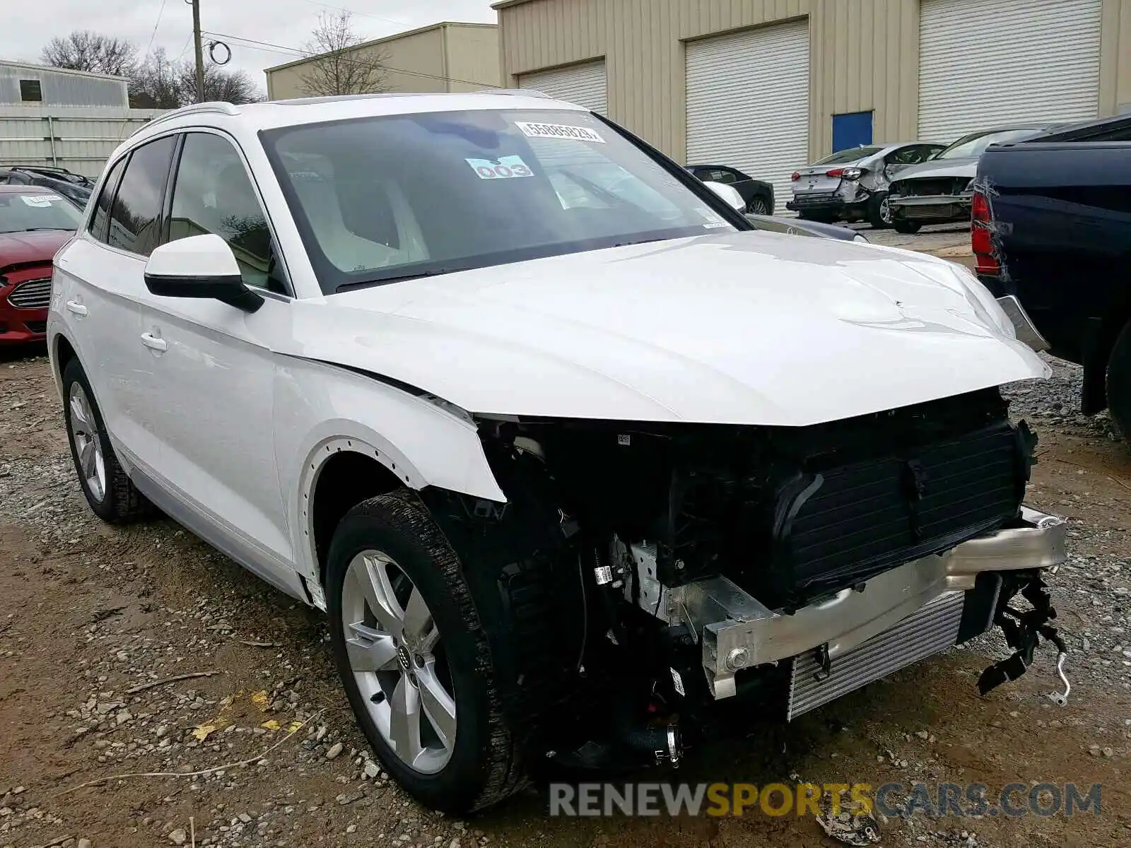 1 Photograph of a damaged car WA1ANAFY1K2084601 AUDI Q5 2019