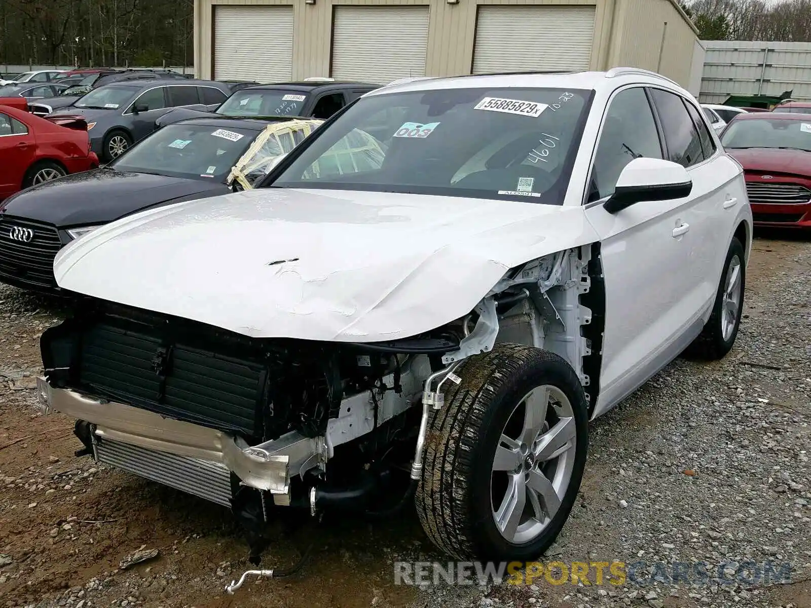 2 Photograph of a damaged car WA1ANAFY1K2084601 AUDI Q5 2019