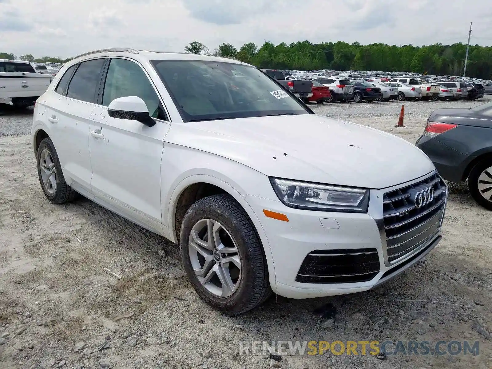 1 Photograph of a damaged car WA1ANAFY1K2091824 AUDI Q5 2019