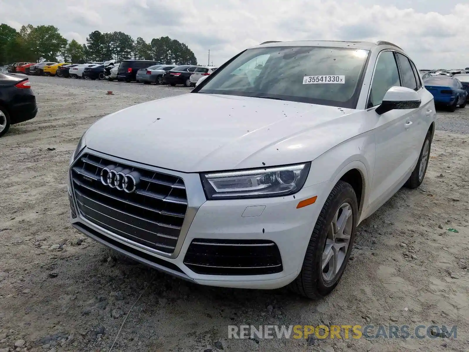 2 Photograph of a damaged car WA1ANAFY1K2091824 AUDI Q5 2019