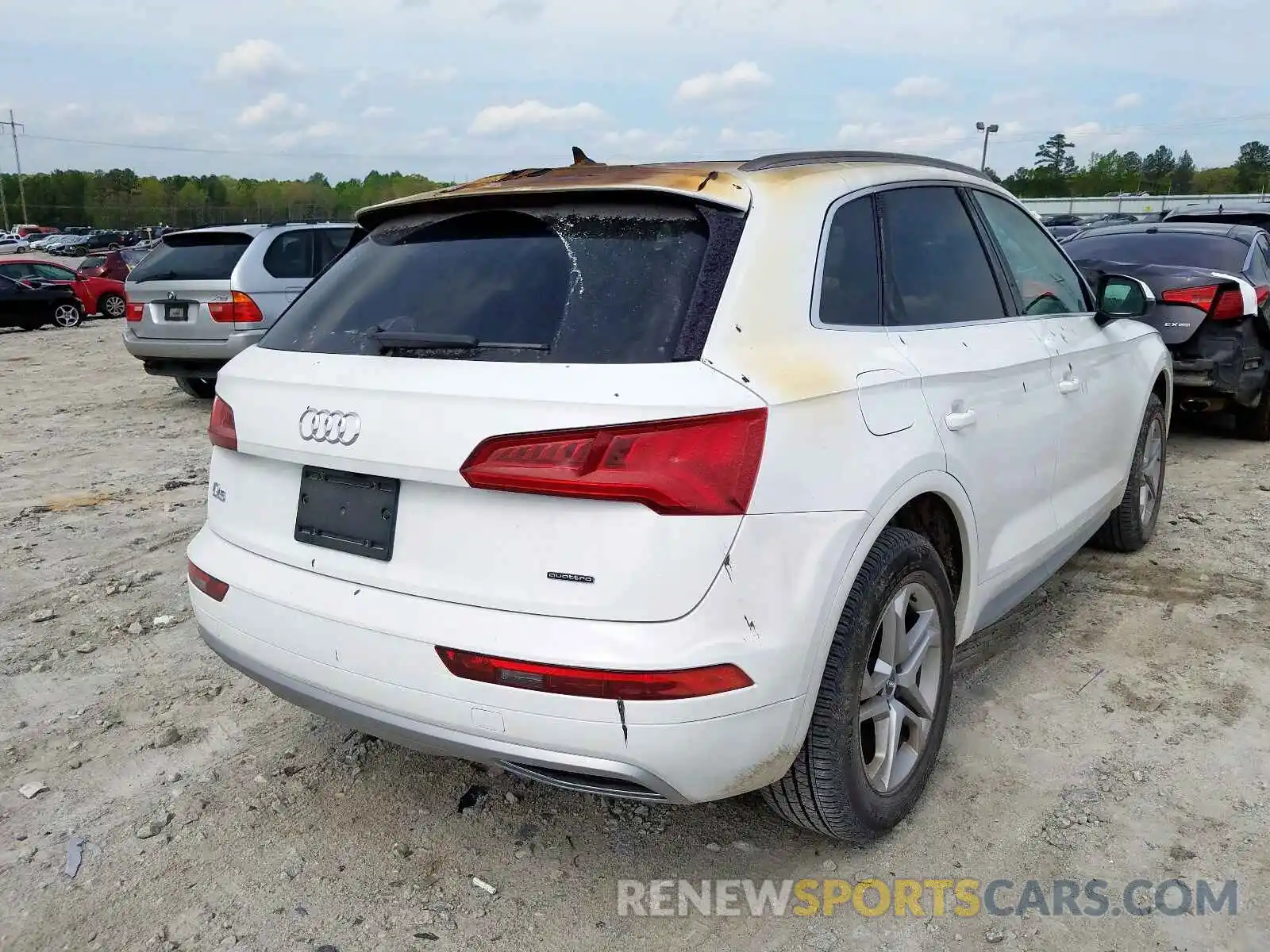 4 Photograph of a damaged car WA1ANAFY1K2091824 AUDI Q5 2019