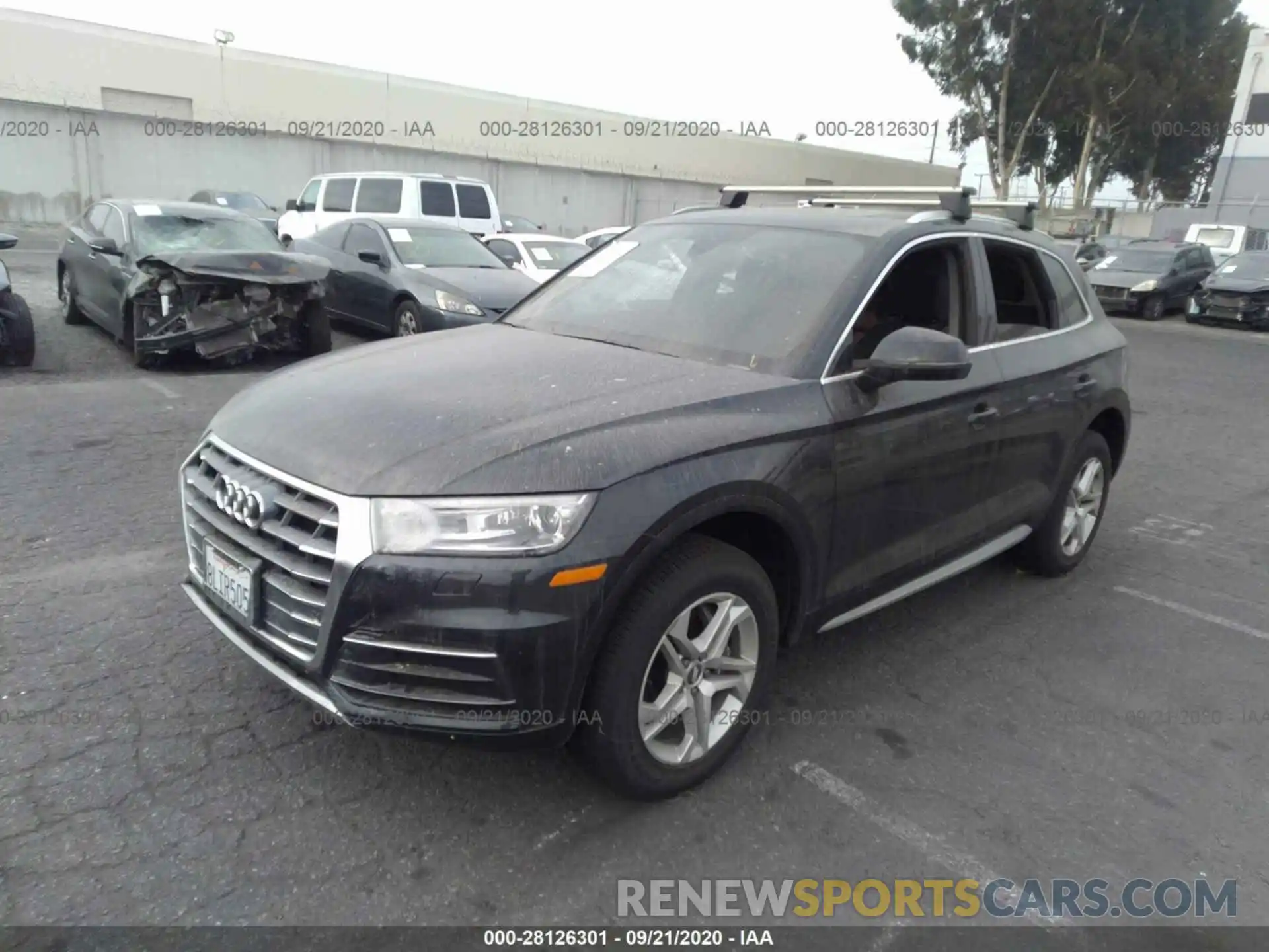 2 Photograph of a damaged car WA1ANAFY1K2096179 AUDI Q5 2019