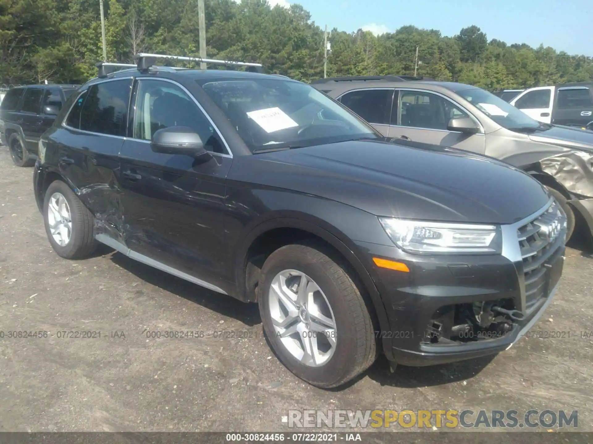 1 Photograph of a damaged car WA1ANAFY1K2115751 AUDI Q5 2019