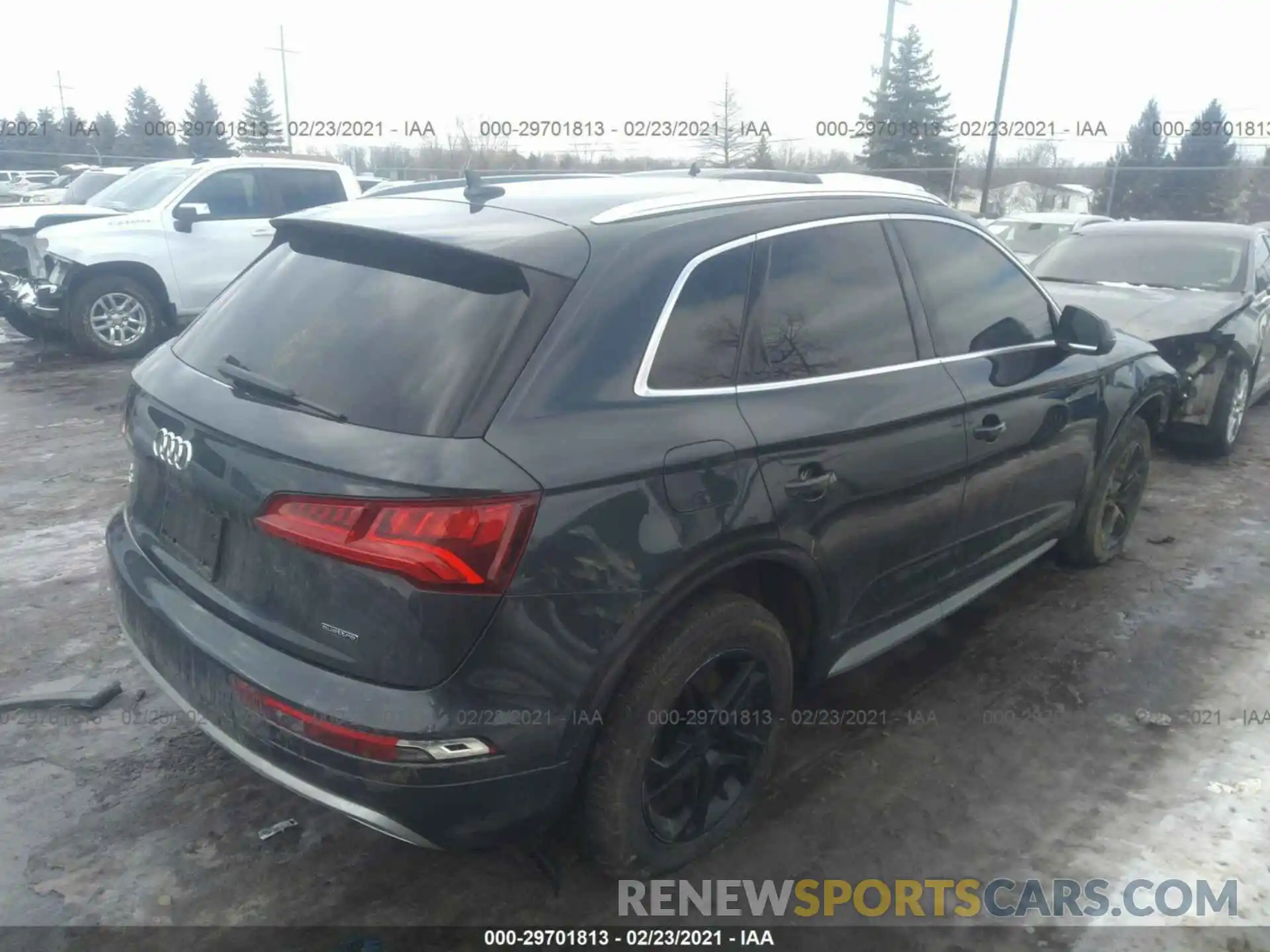 4 Фотография поврежденного автомобиля WA1ANAFY1K2116477 AUDI Q5 2019