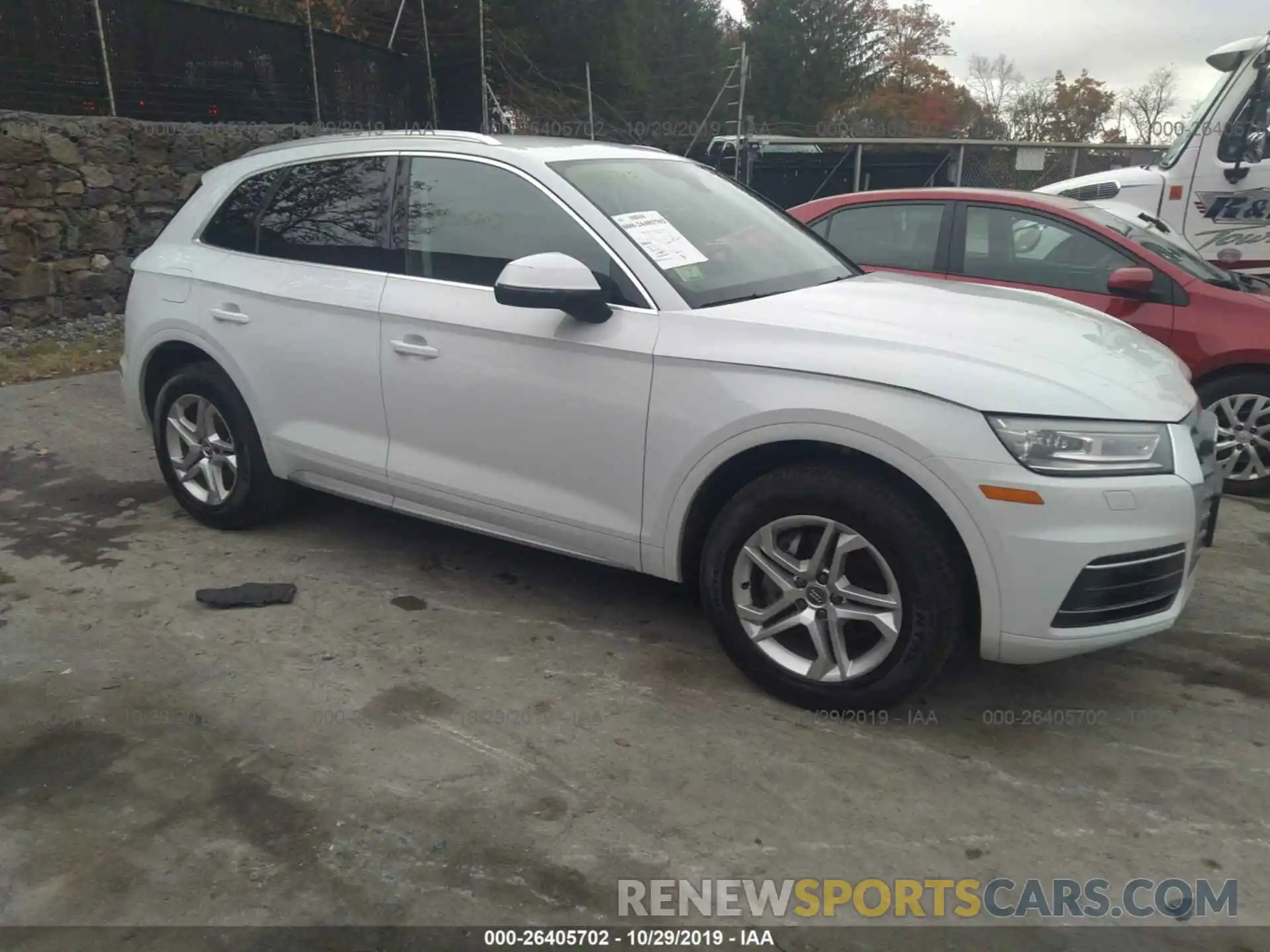 1 Фотография поврежденного автомобиля WA1ANAFY1K2117483 AUDI Q5 2019