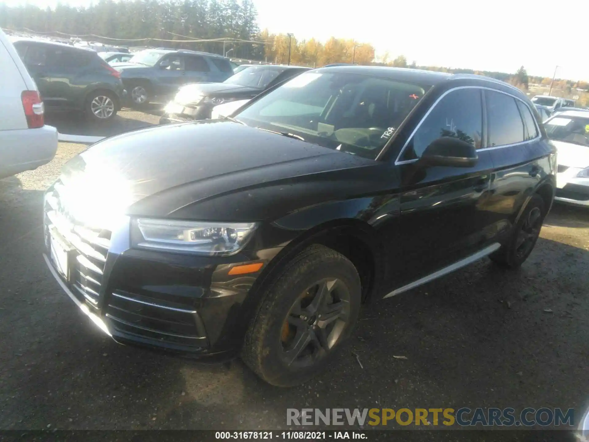 2 Photograph of a damaged car WA1ANAFY1K2120674 AUDI Q5 2019