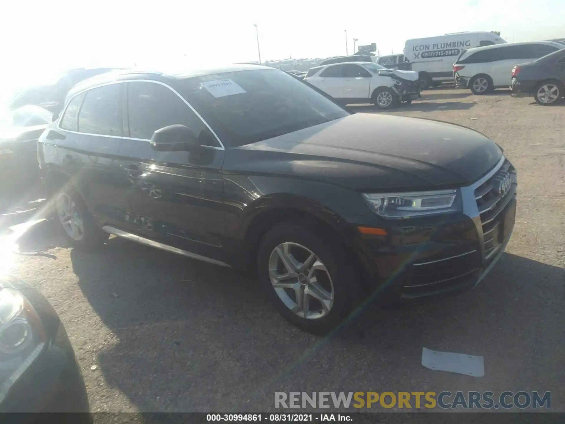 1 Фотография поврежденного автомобиля WA1ANAFY1K2121842 AUDI Q5 2019