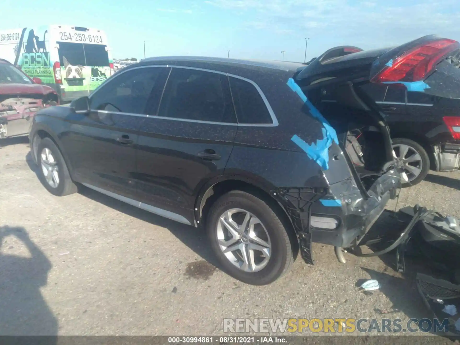 3 Photograph of a damaged car WA1ANAFY1K2121842 AUDI Q5 2019