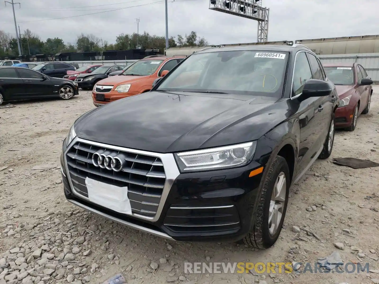 2 Фотография поврежденного автомобиля WA1ANAFY1K2133313 AUDI Q5 2019