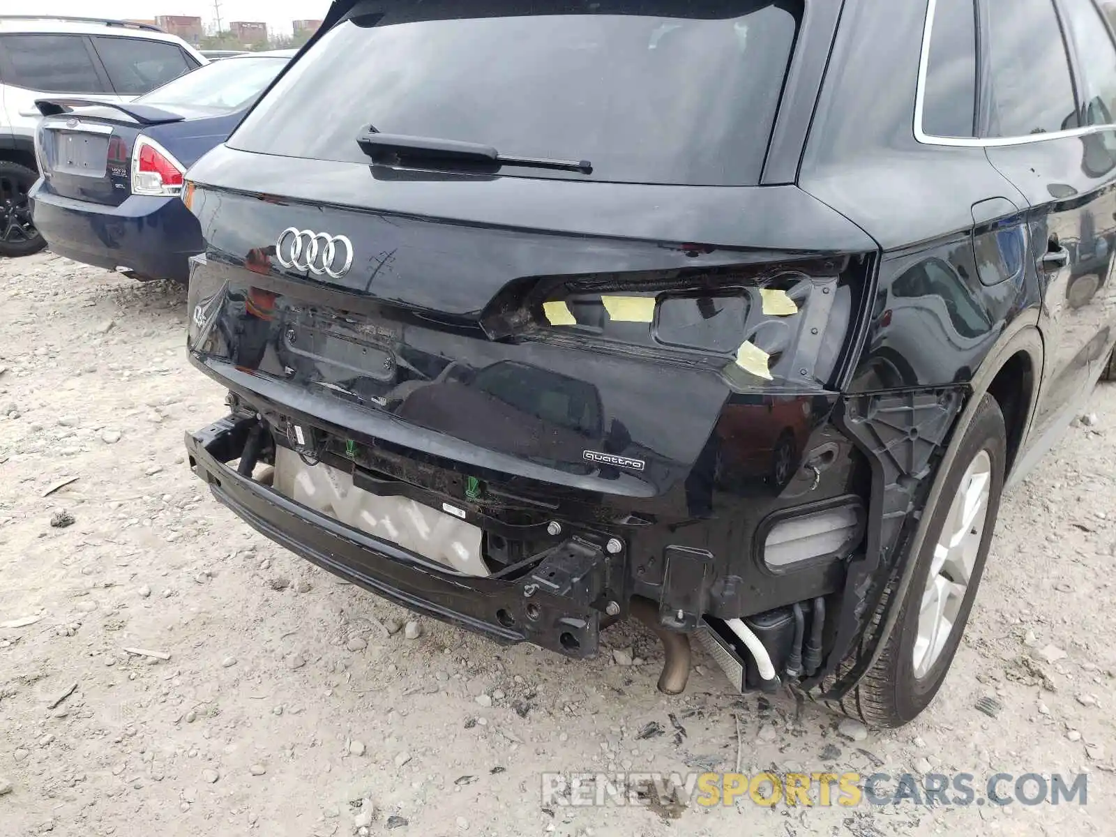 9 Фотография поврежденного автомобиля WA1ANAFY1K2133313 AUDI Q5 2019