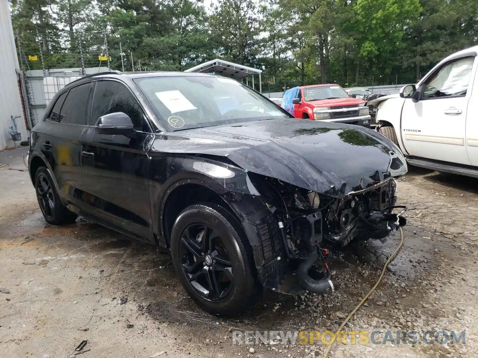 1 Photograph of a damaged car WA1ANAFY2K2024035 AUDI Q5 2019