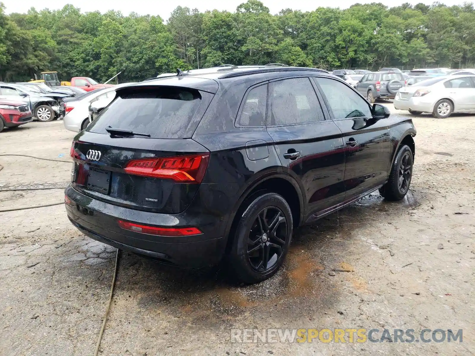 4 Фотография поврежденного автомобиля WA1ANAFY2K2024035 AUDI Q5 2019