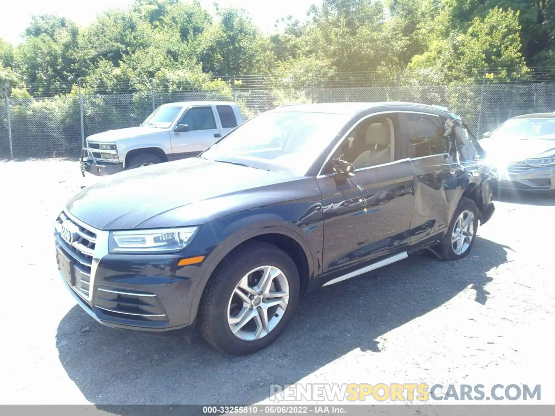 2 Photograph of a damaged car WA1ANAFY2K2036203 AUDI Q5 2019