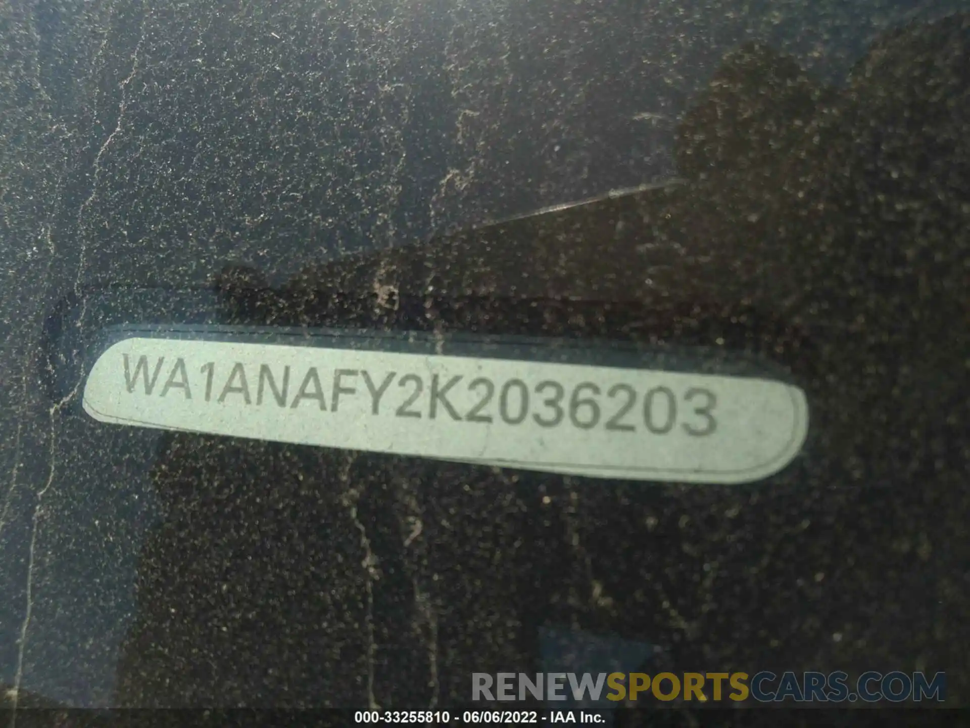 9 Photograph of a damaged car WA1ANAFY2K2036203 AUDI Q5 2019