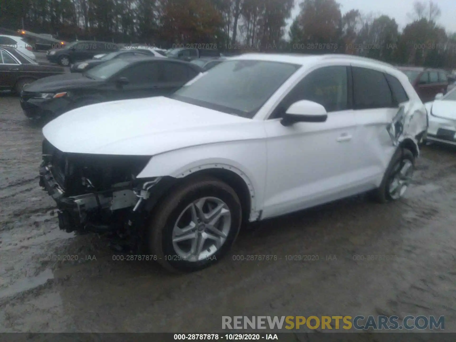 2 Photograph of a damaged car WA1ANAFY2K2045595 AUDI Q5 2019