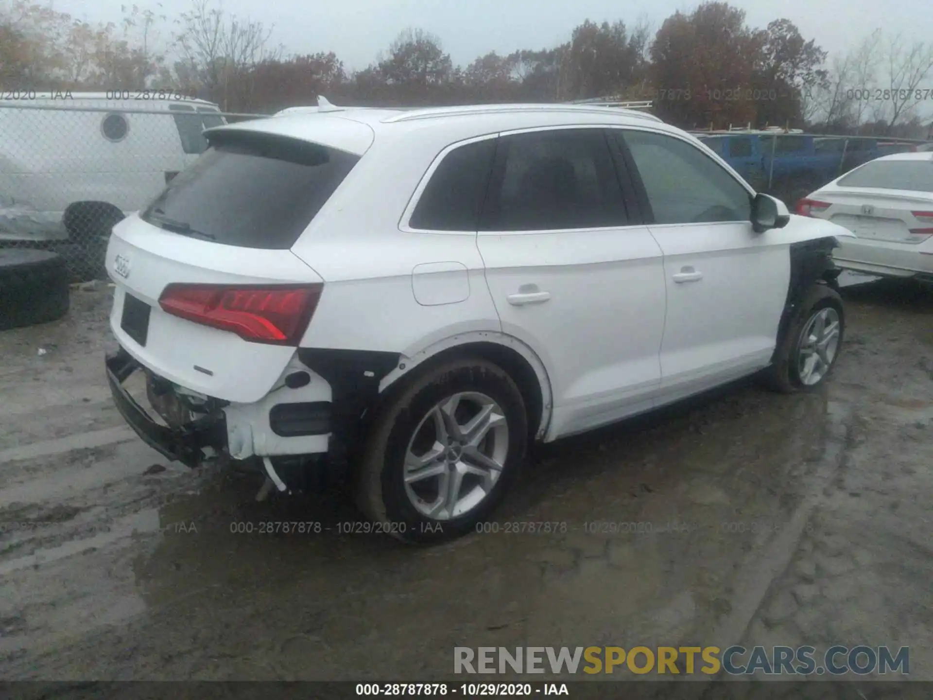 4 Фотография поврежденного автомобиля WA1ANAFY2K2045595 AUDI Q5 2019