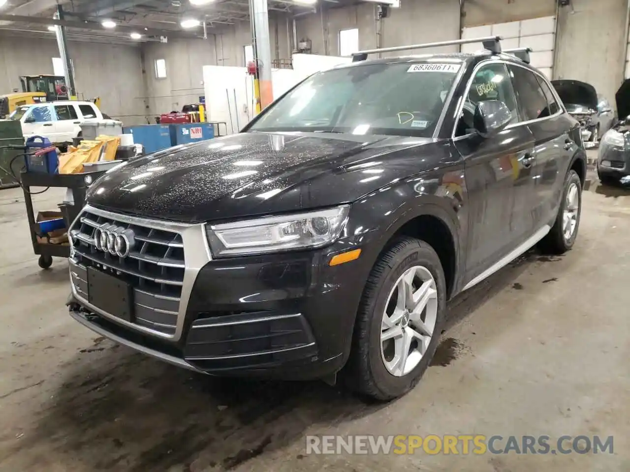 2 Фотография поврежденного автомобиля WA1ANAFY2K2045872 AUDI Q5 2019