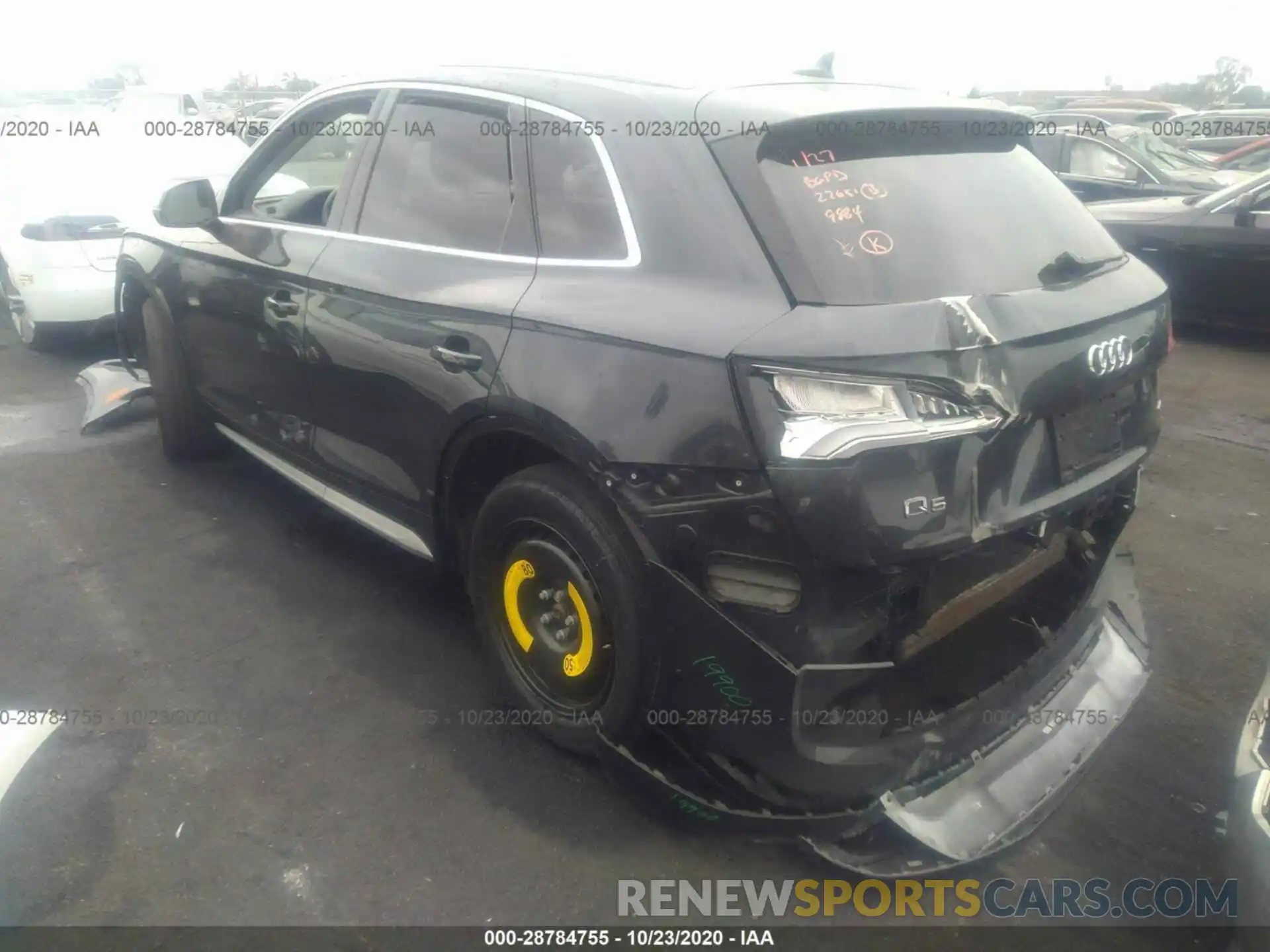 3 Photograph of a damaged car WA1ANAFY2K2059884 AUDI Q5 2019