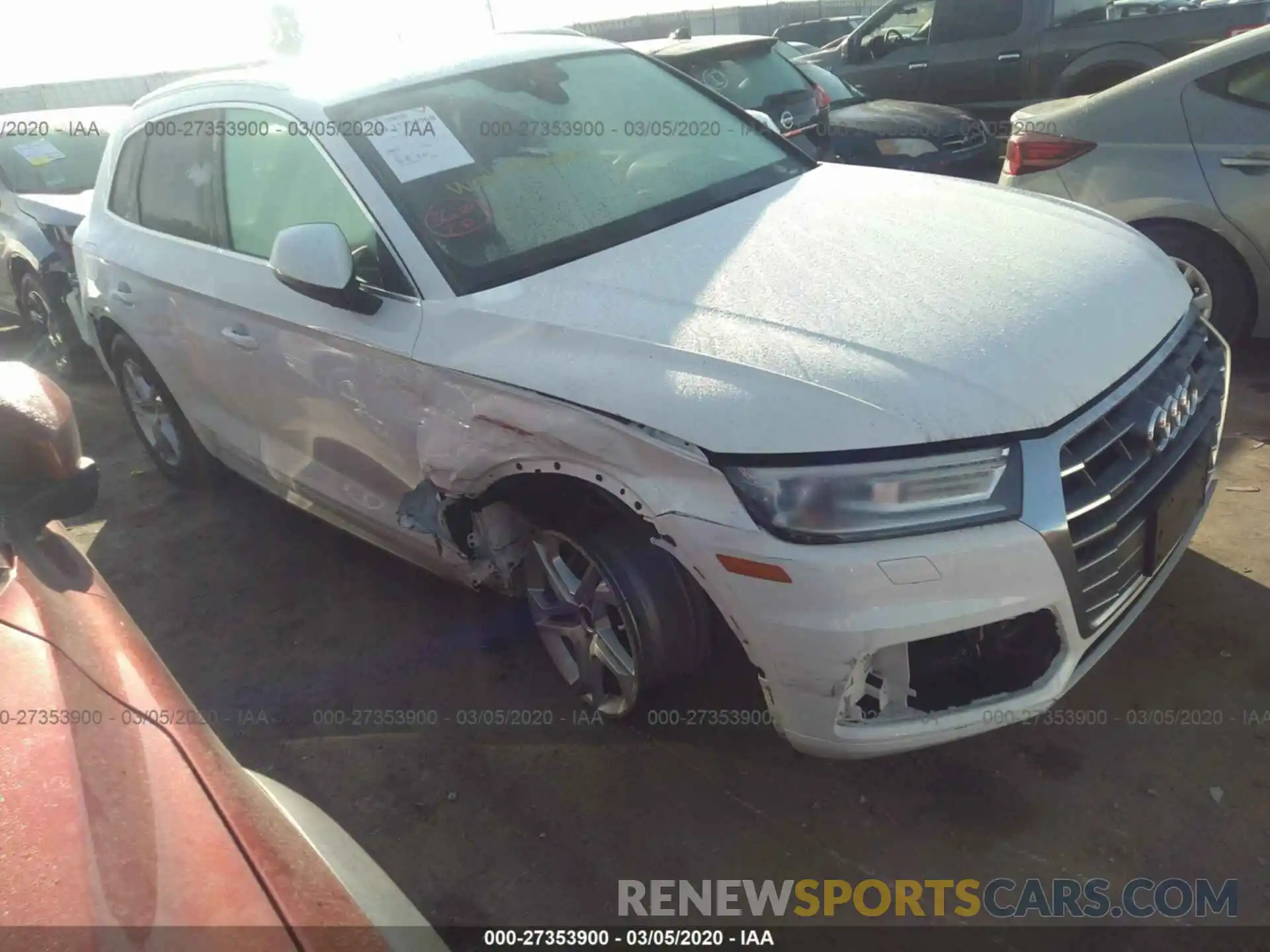 6 Photograph of a damaged car WA1ANAFY2K2067418 AUDI Q5 2019