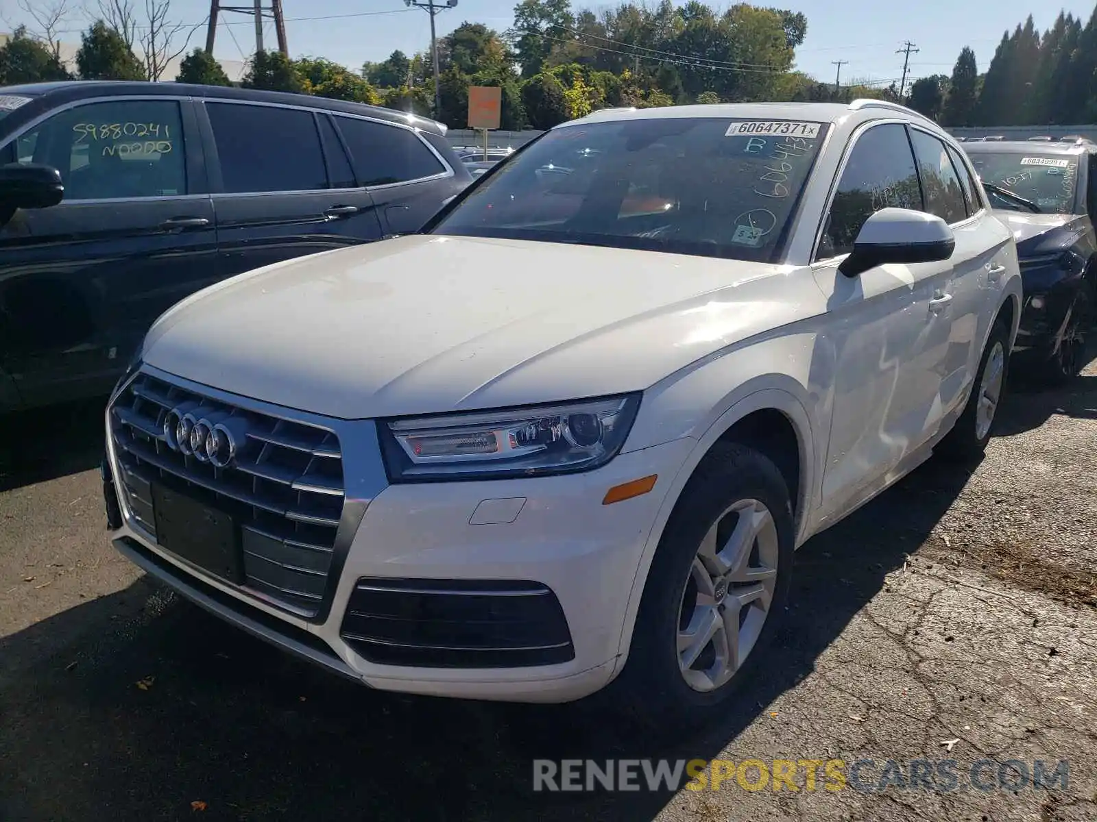 2 Photograph of a damaged car WA1ANAFY2K2080038 AUDI Q5 2019