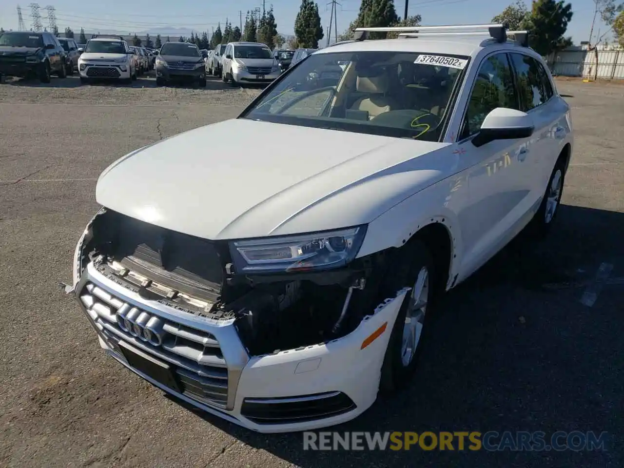 2 Photograph of a damaged car WA1ANAFY2K2082341 AUDI Q5 2019