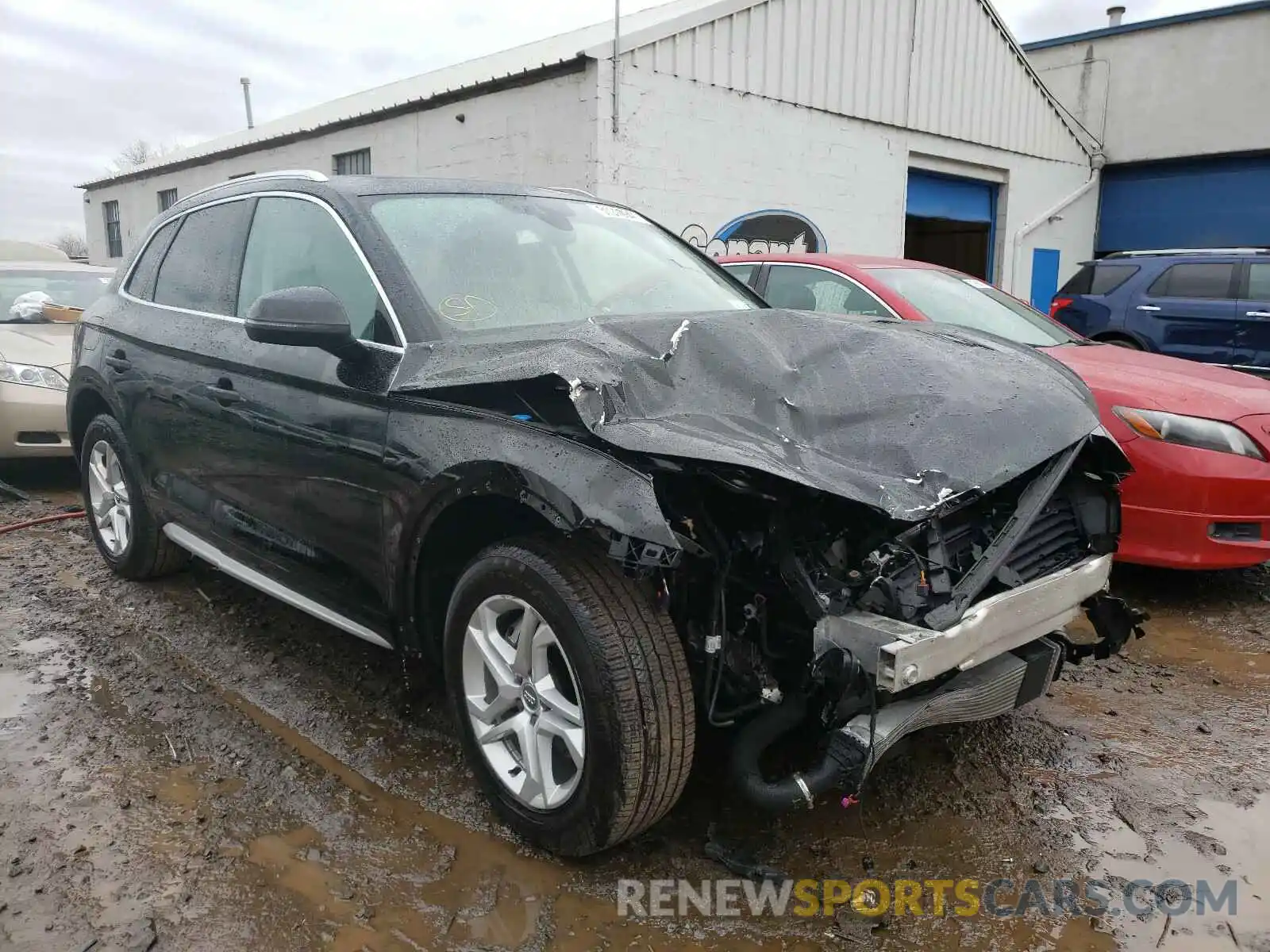 1 Photograph of a damaged car WA1ANAFY2K2136558 AUDI Q5 2019