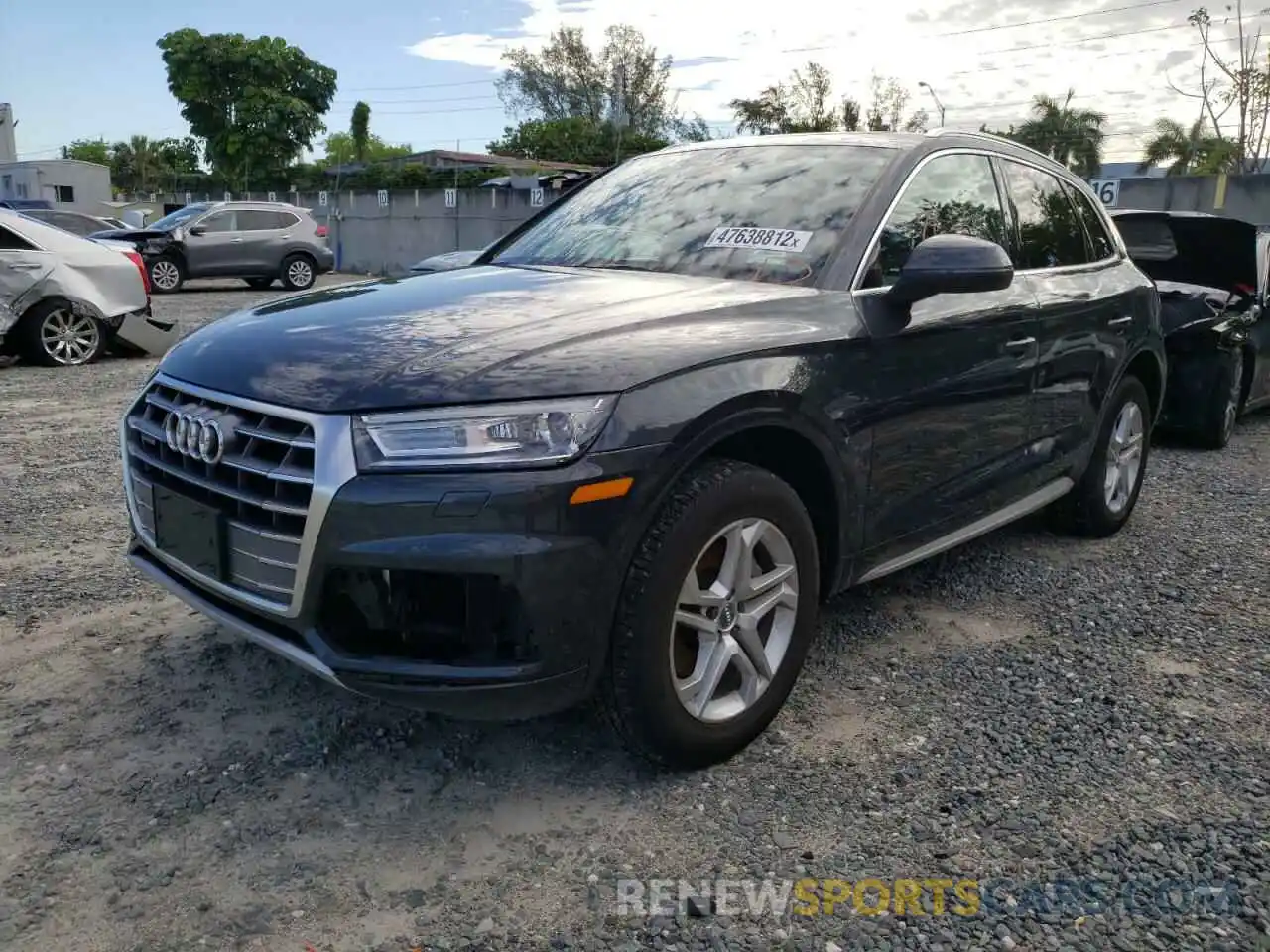 2 Photograph of a damaged car WA1ANAFY2K2144532 AUDI Q5 2019