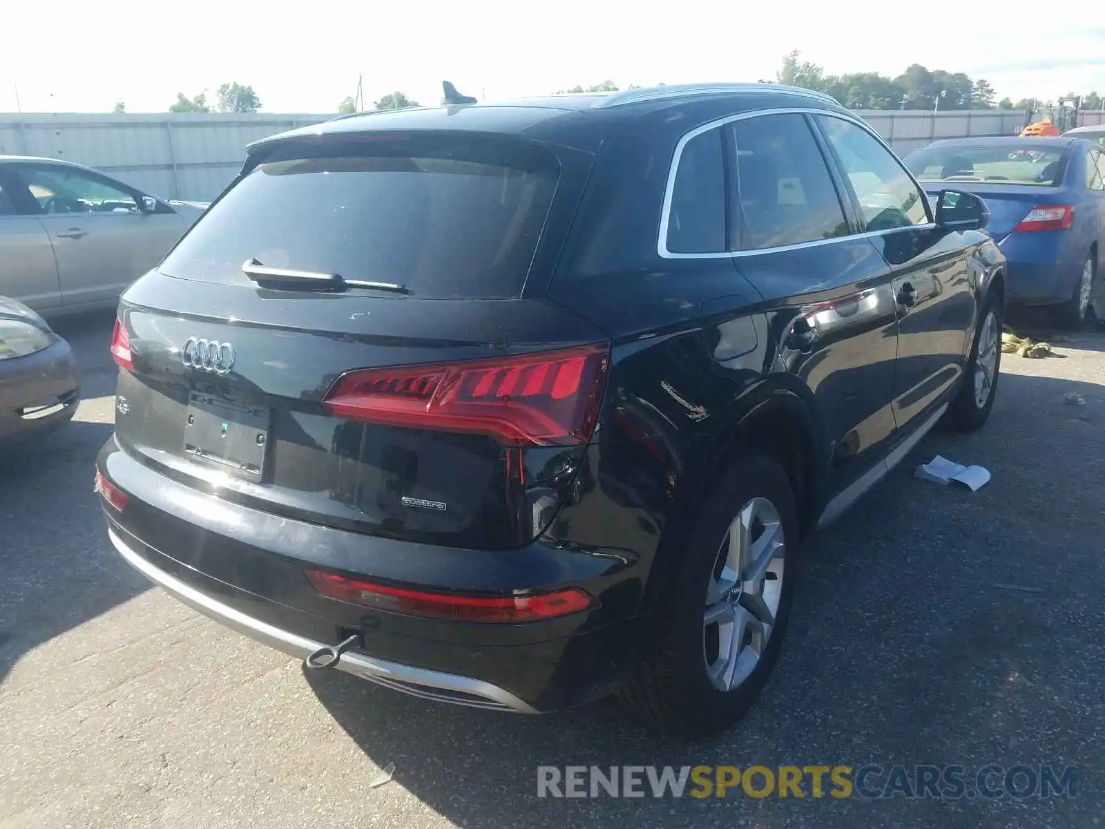 4 Photograph of a damaged car WA1ANAFY3K2037523 AUDI Q5 2019