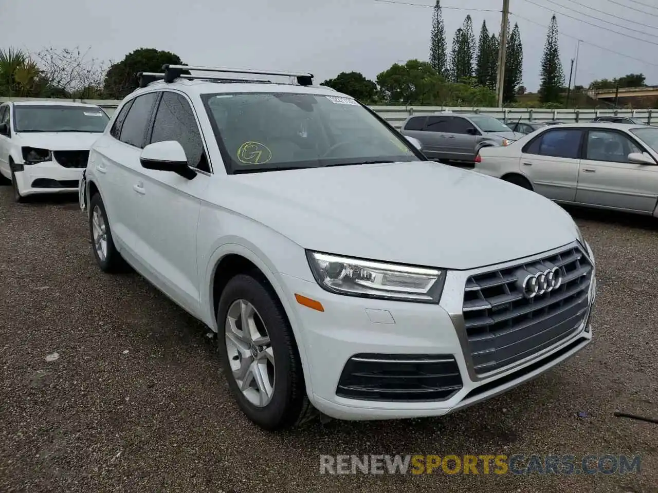 1 Фотография поврежденного автомобиля WA1ANAFY3K2042527 AUDI Q5 2019