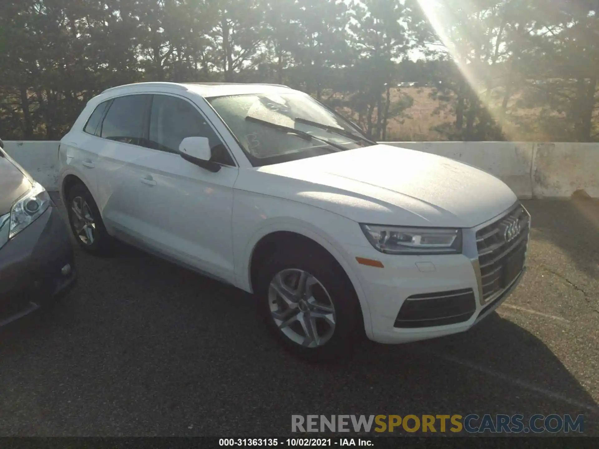 1 Photograph of a damaged car WA1ANAFY3K2050689 AUDI Q5 2019