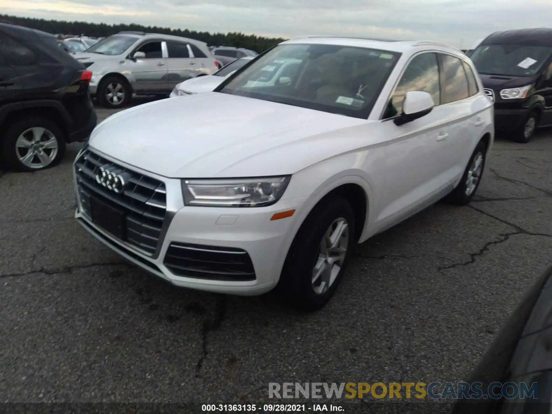 2 Photograph of a damaged car WA1ANAFY3K2050689 AUDI Q5 2019